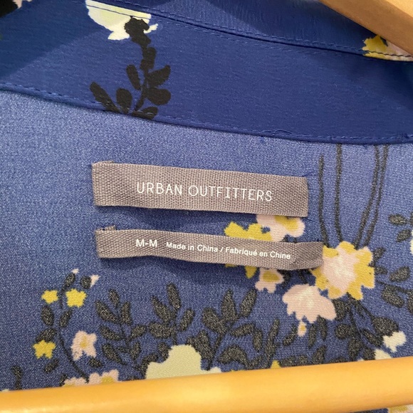 Urban Outfitters Blue Floral Dress - Picture 4 of 4